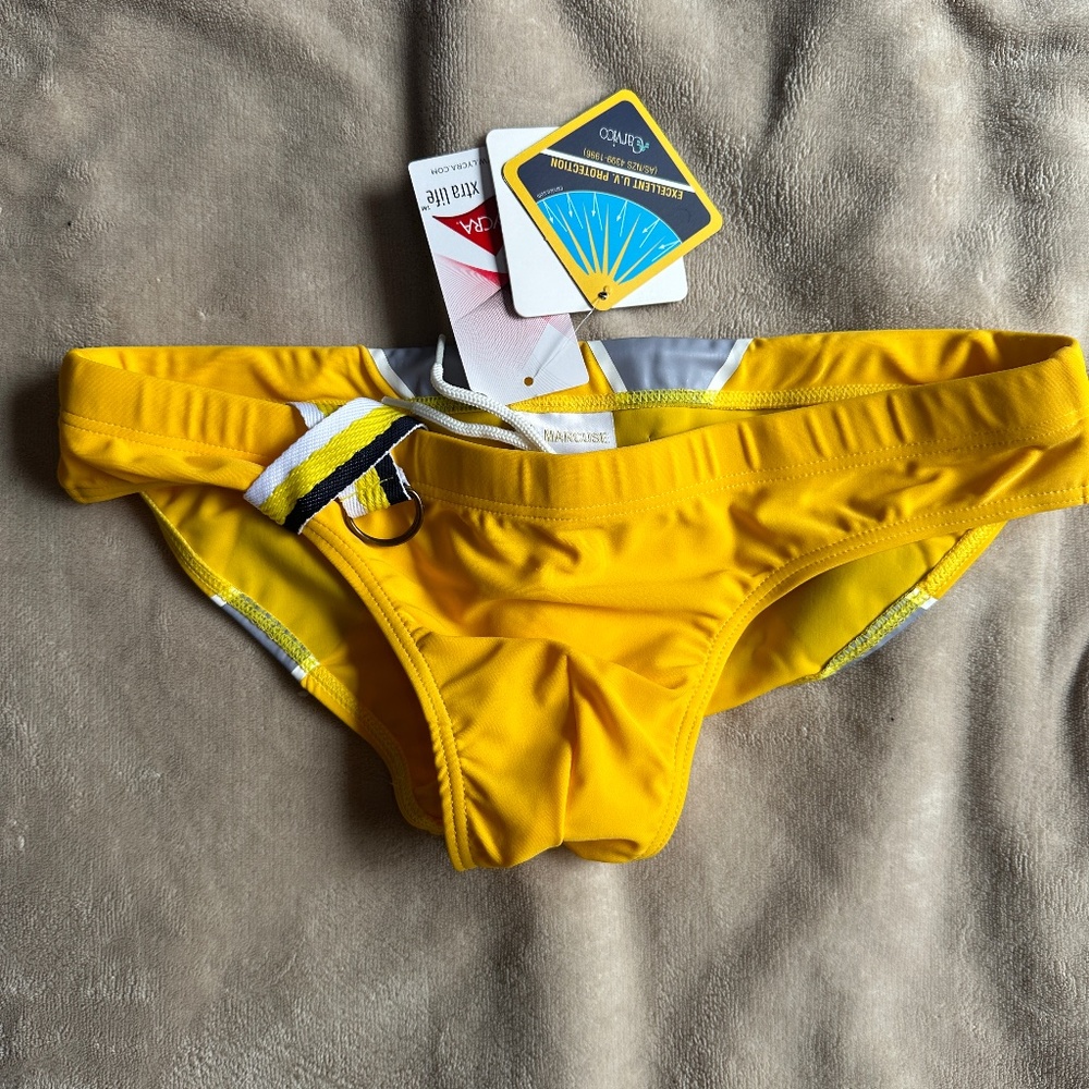 NWT Marcuse Aloha Swim Briefs